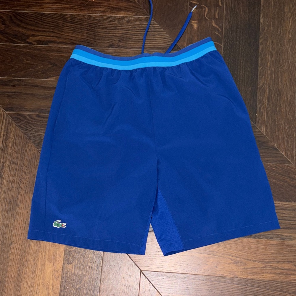 Lacoste Men's Lacoste Tennis x Novak Djokovic Blue 3/S